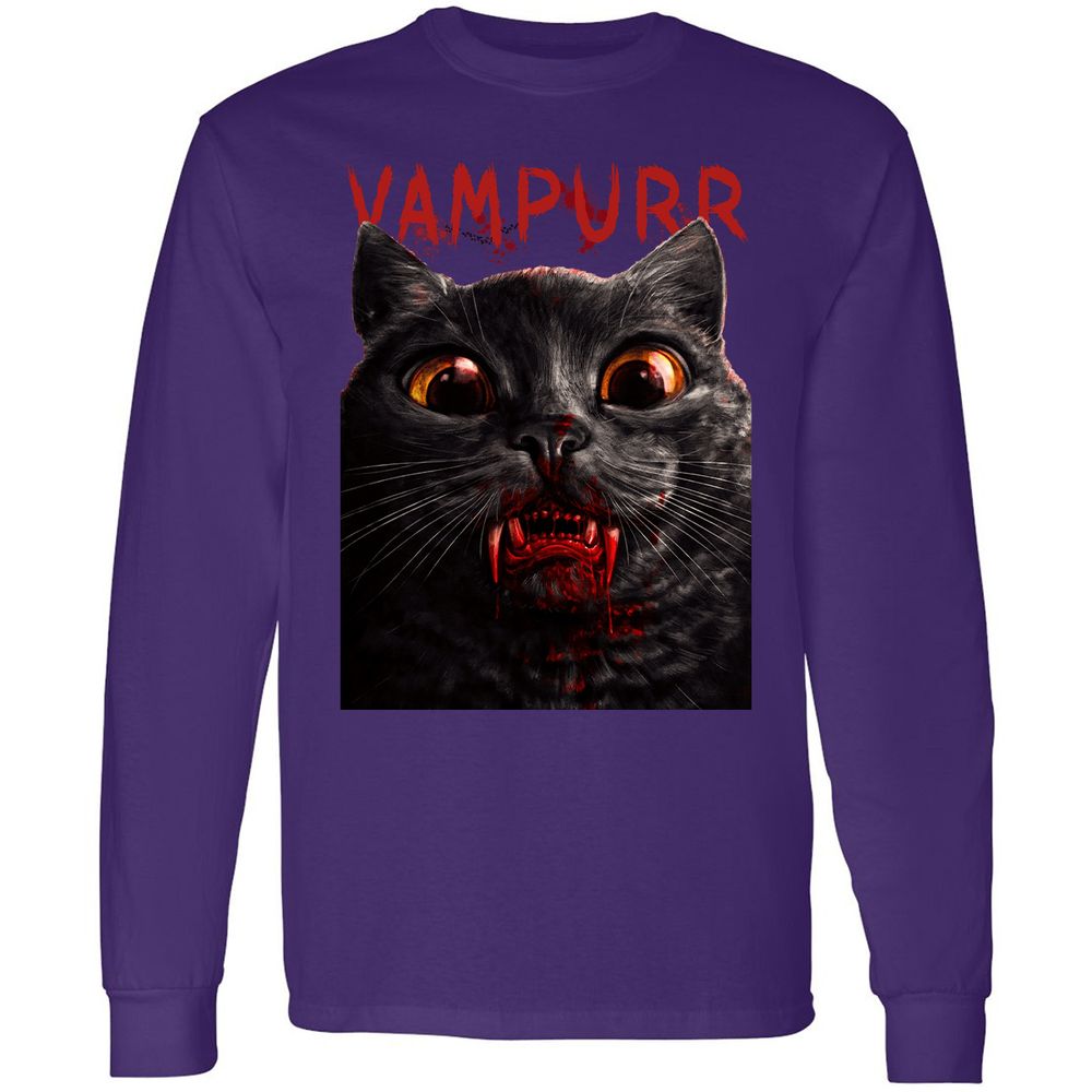 Long Sleeve T-Shirt - WAAS86FK - Purple - 13