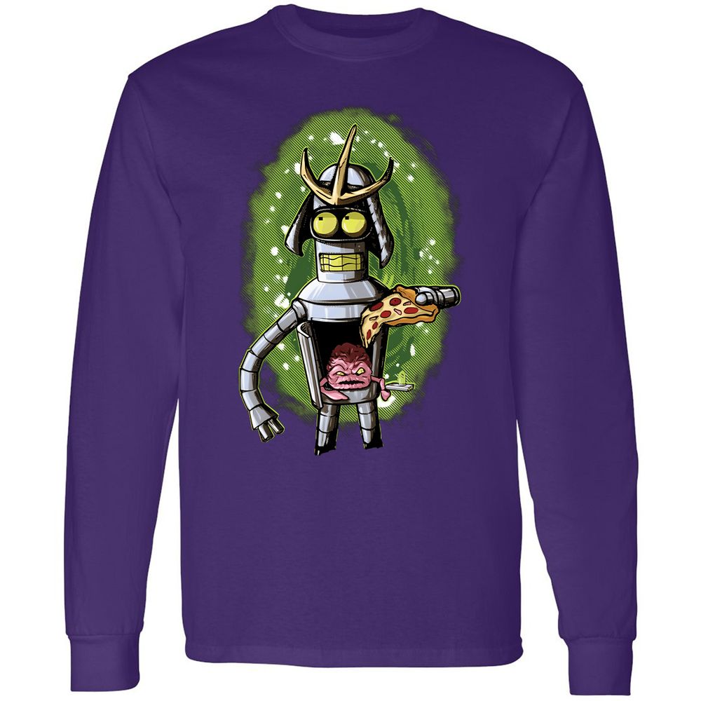 Long Sleeve T-Shirt - AWFFAEQC - Purple - 13