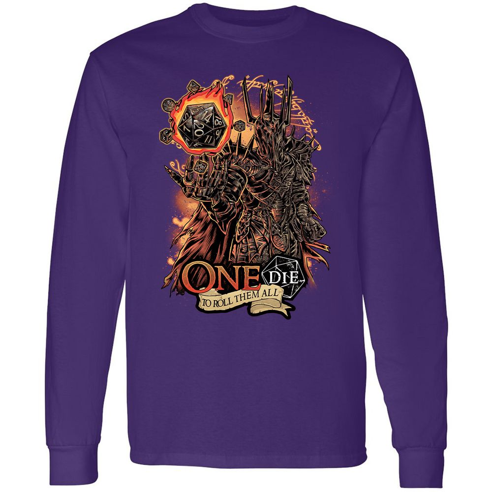 Long Sleeve T-Shirt - REQHNZBH - Purple - 13