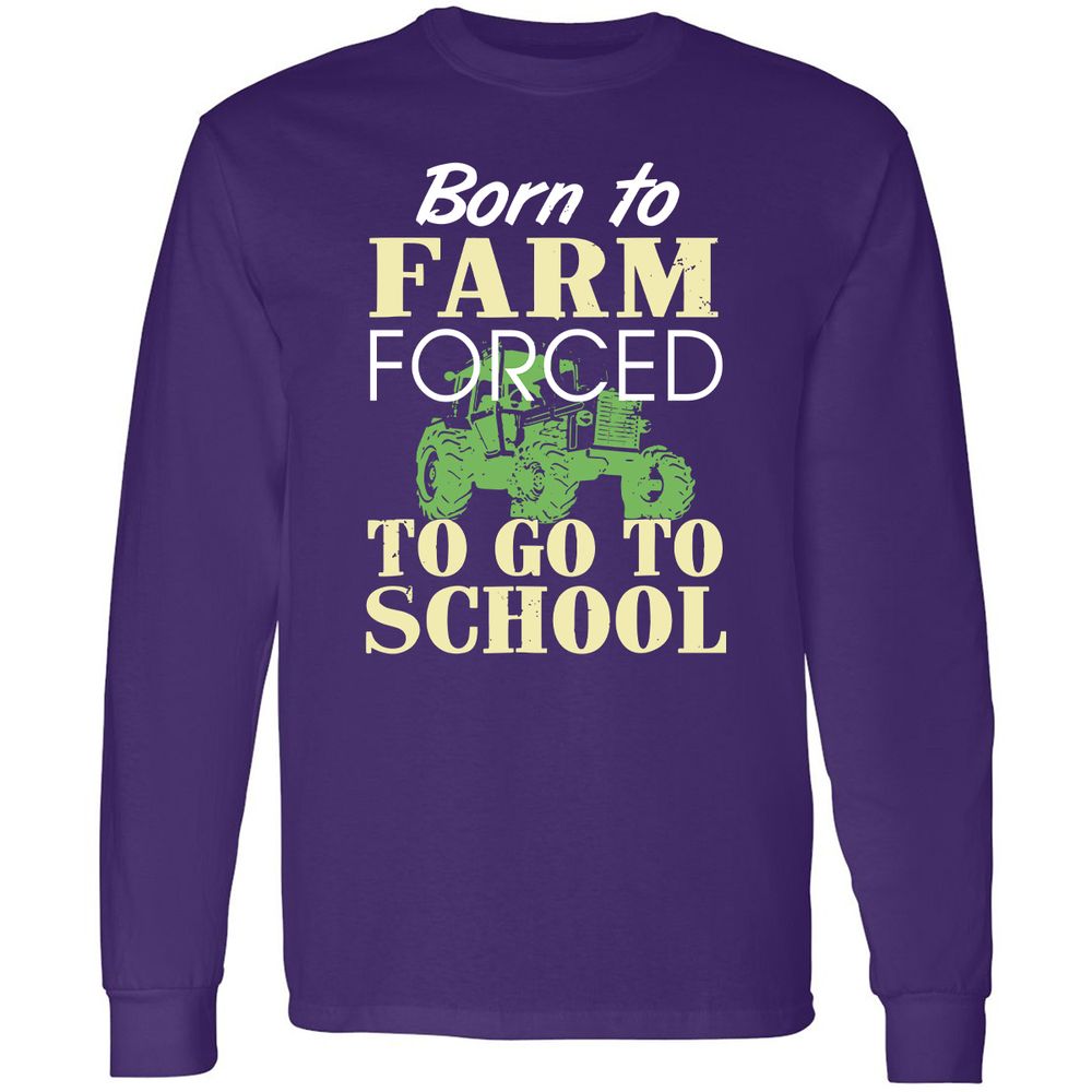 Long Sleeve T-Shirt - LU2KT5LY - Purple - 13