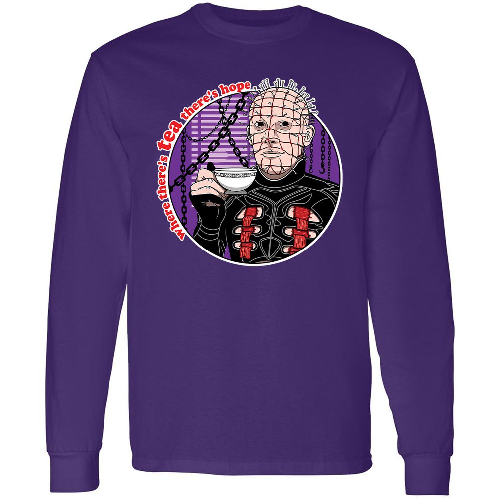 Long Sleeve T-Shirt - TZYPBHEH - Purple - 13