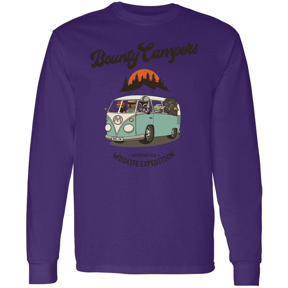 Long Sleeve T-Shirt - P5FLZ6EC - Purple - 13