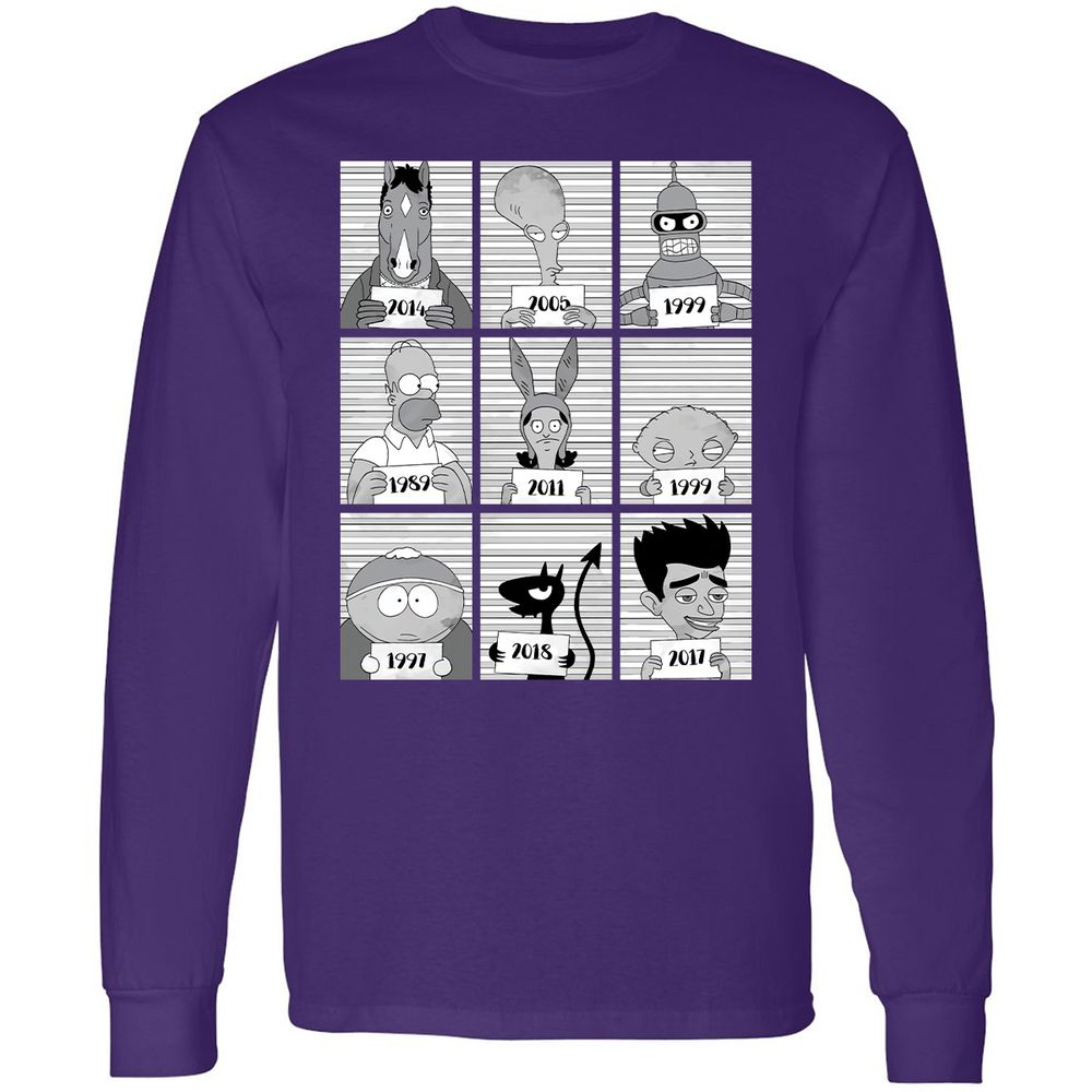 Long Sleeve T-Shirt - 23U23R1Y - Purple - 13