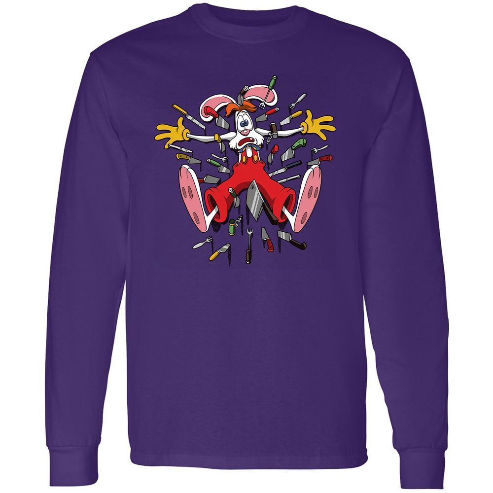 Long Sleeve T-Shirt - LDP4NP7H - Purple - 13