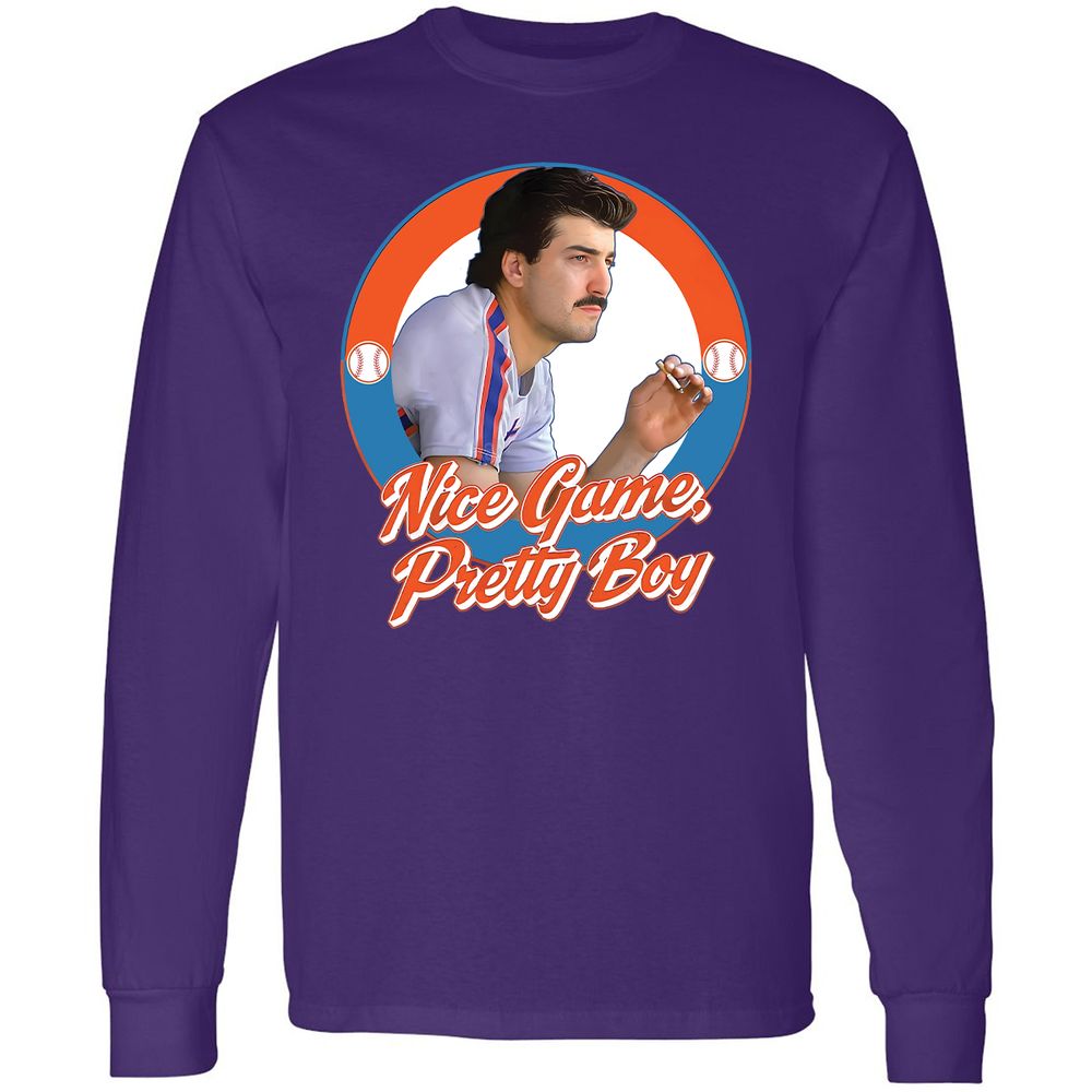 Long Sleeve T-Shirt - 7H9VDS41 - Purple - 13