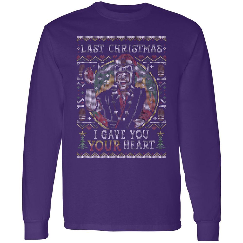 Long Sleeve T-Shirt - GV4JLW4X - Purple - 13