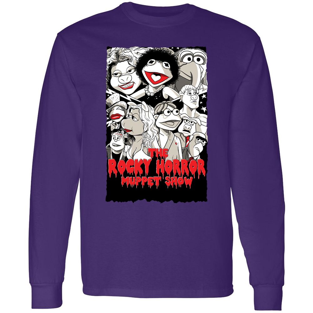 Long Sleeve T-Shirt - 469UP1QD - Purple - 13