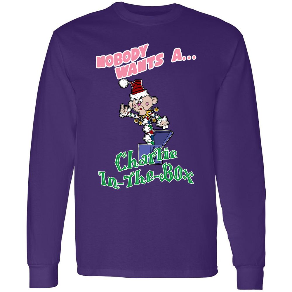 Long Sleeve T-Shirt - ZLJCRLLK - Purple - 13