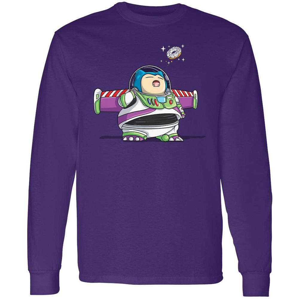 Long Sleeve T-Shirt - 61V485JH - Purple - 13