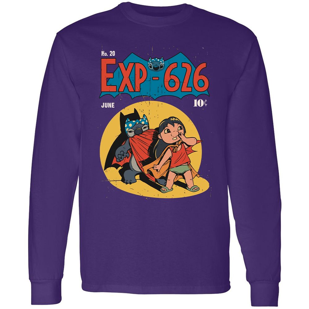 Long Sleeve T-Shirt - EPAZHW6W - Purple - 13