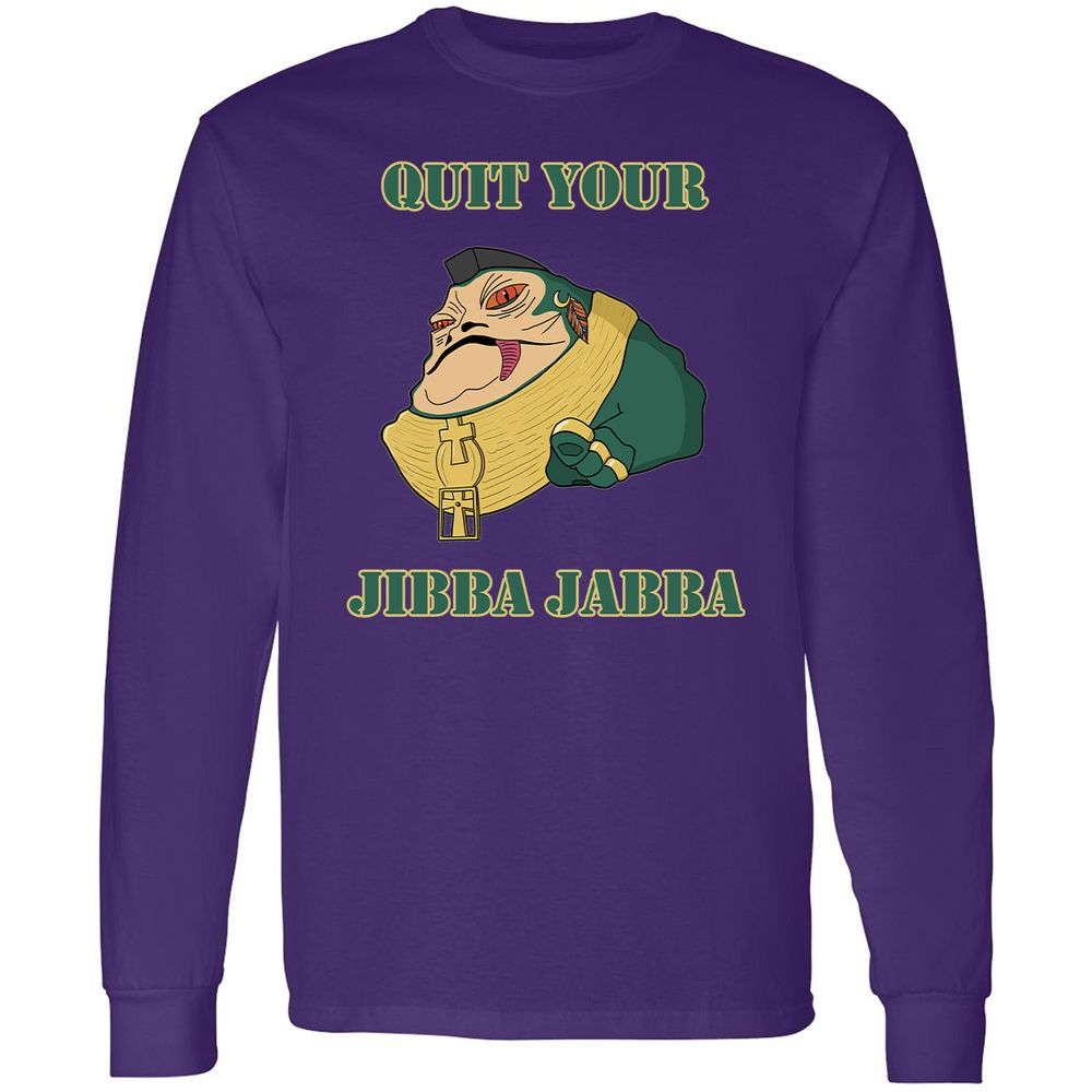 Long Sleeve T-Shirt - RK5ZFQS9 - Purple - 13