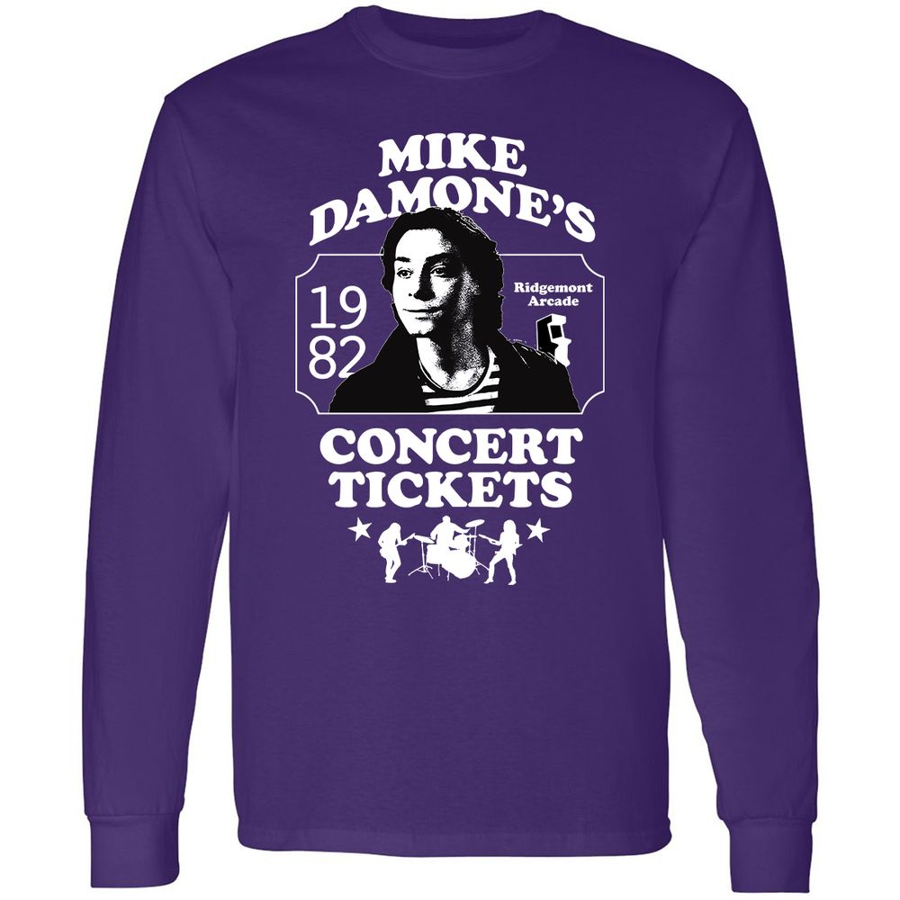 Long Sleeve T-Shirt - K2MCB6WG - Purple - 13