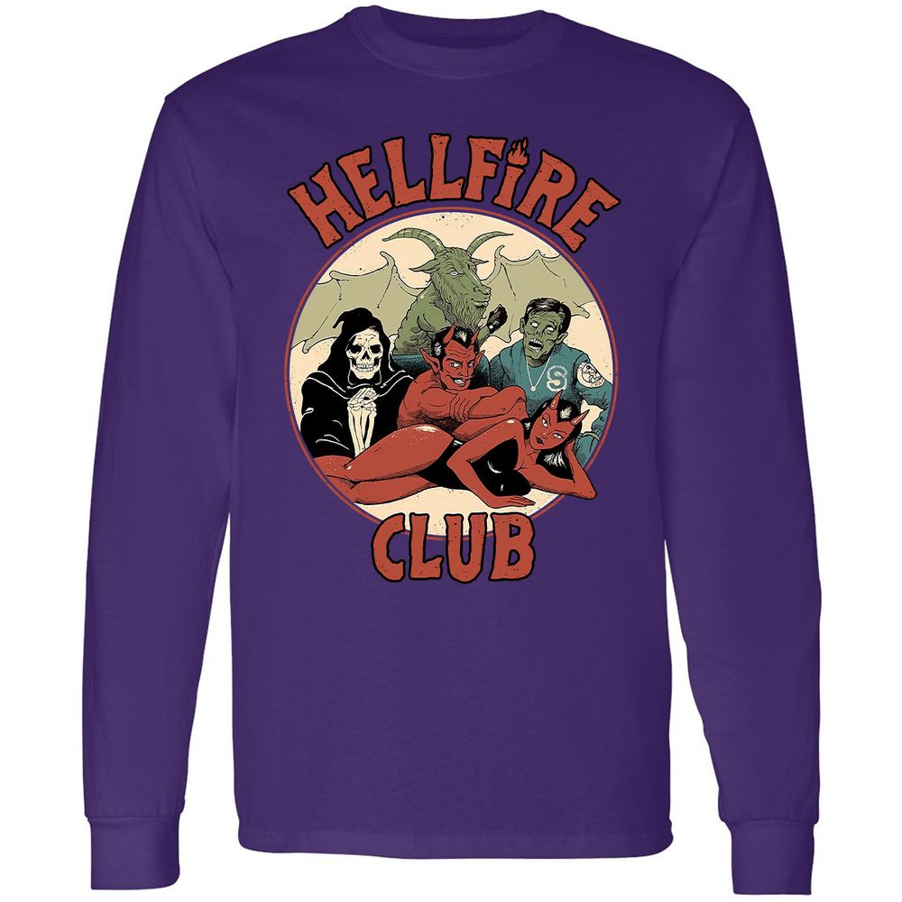 Long Sleeve T-Shirt - MS67SRUT - Purple - 13