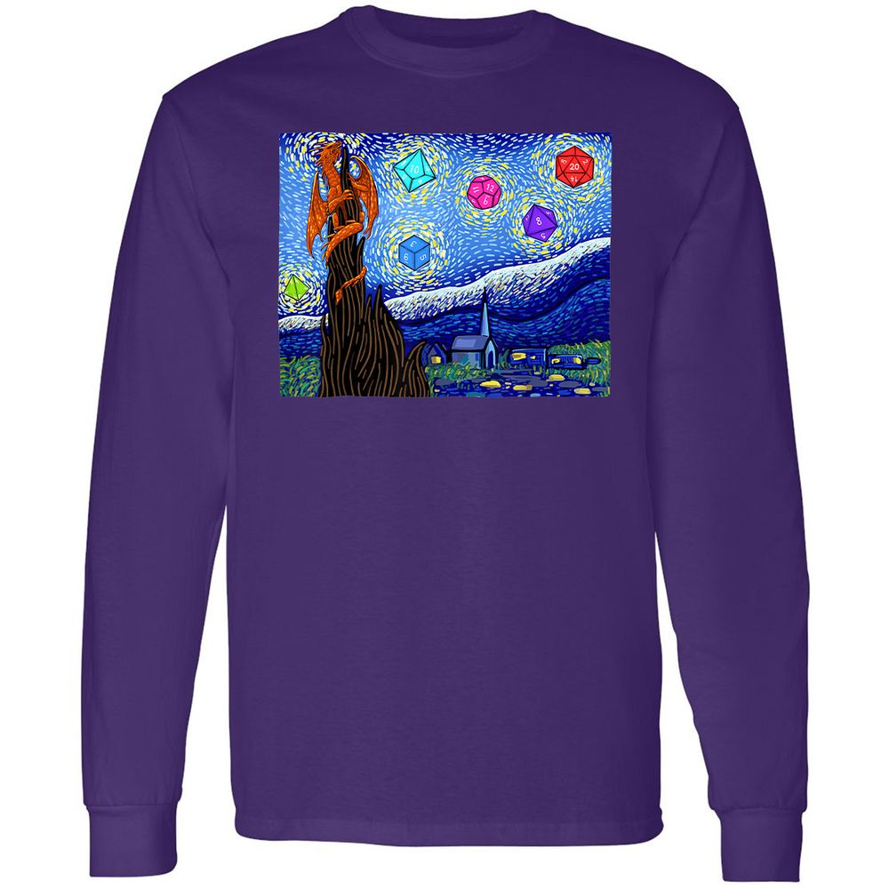 Long Sleeve T-Shirt - 174H7R3A - Purple - 13