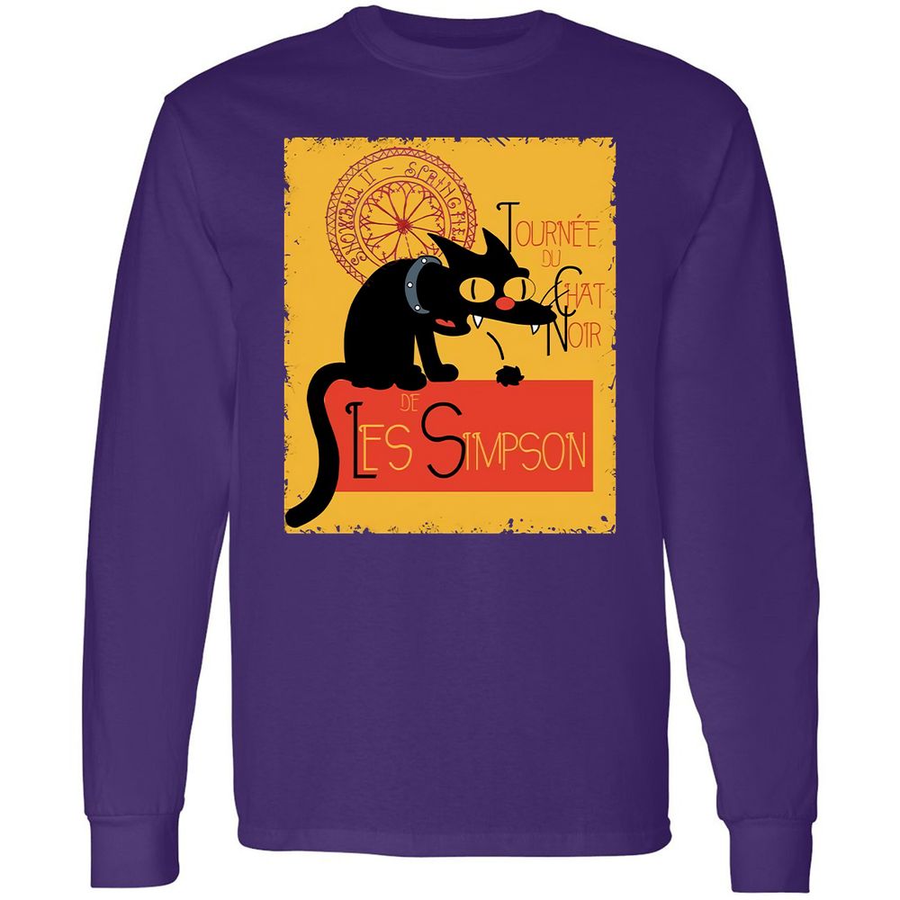 Long Sleeve T-Shirt - LVS5NMJX - Purple - 13