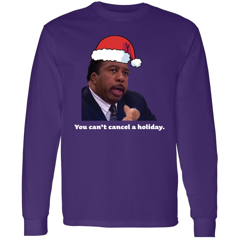 Long Sleeve T-Shirt - FTXM6QJ9 - Purple - 13