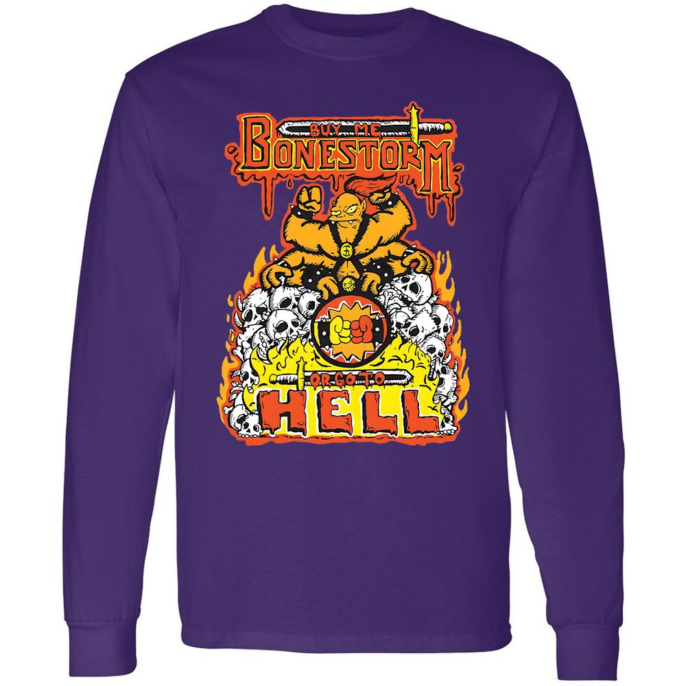 Long Sleeve T-Shirt - 5JJMVSED - Purple - 13