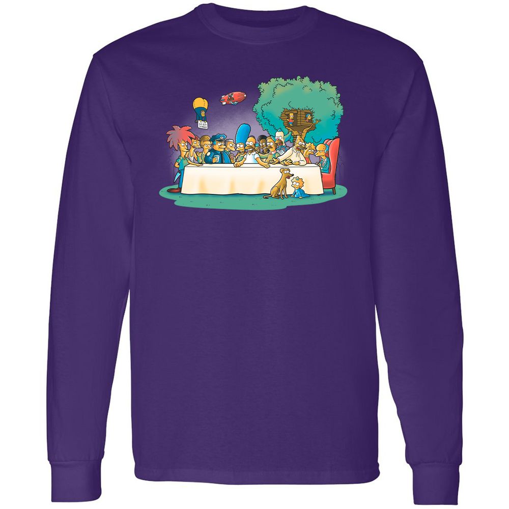 Long Sleeve T-Shirt - PMA55VB9 - Purple - 13