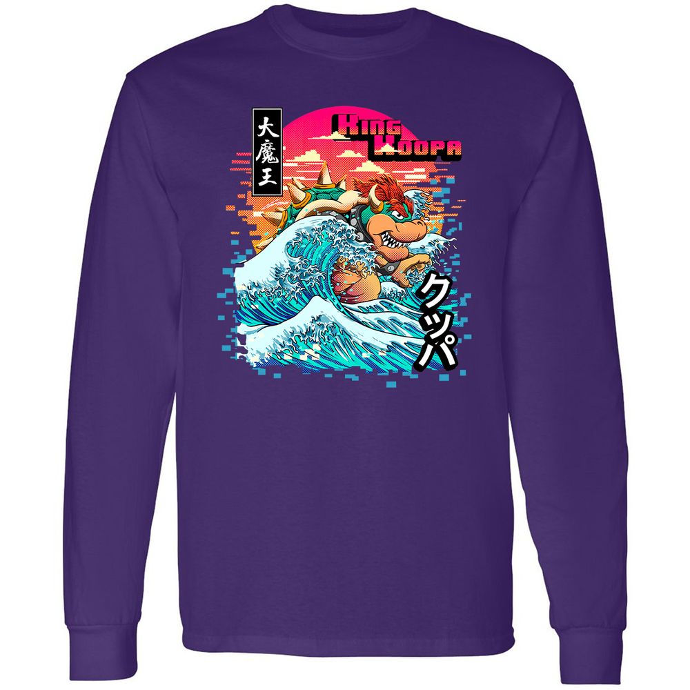 Long Sleeve T-Shirt - JRCEPRWC - Purple - 13