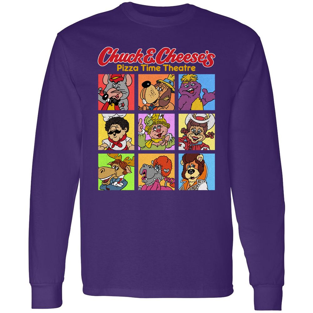 Long Sleeve T-Shirt - QQY175T3 - Purple - 13