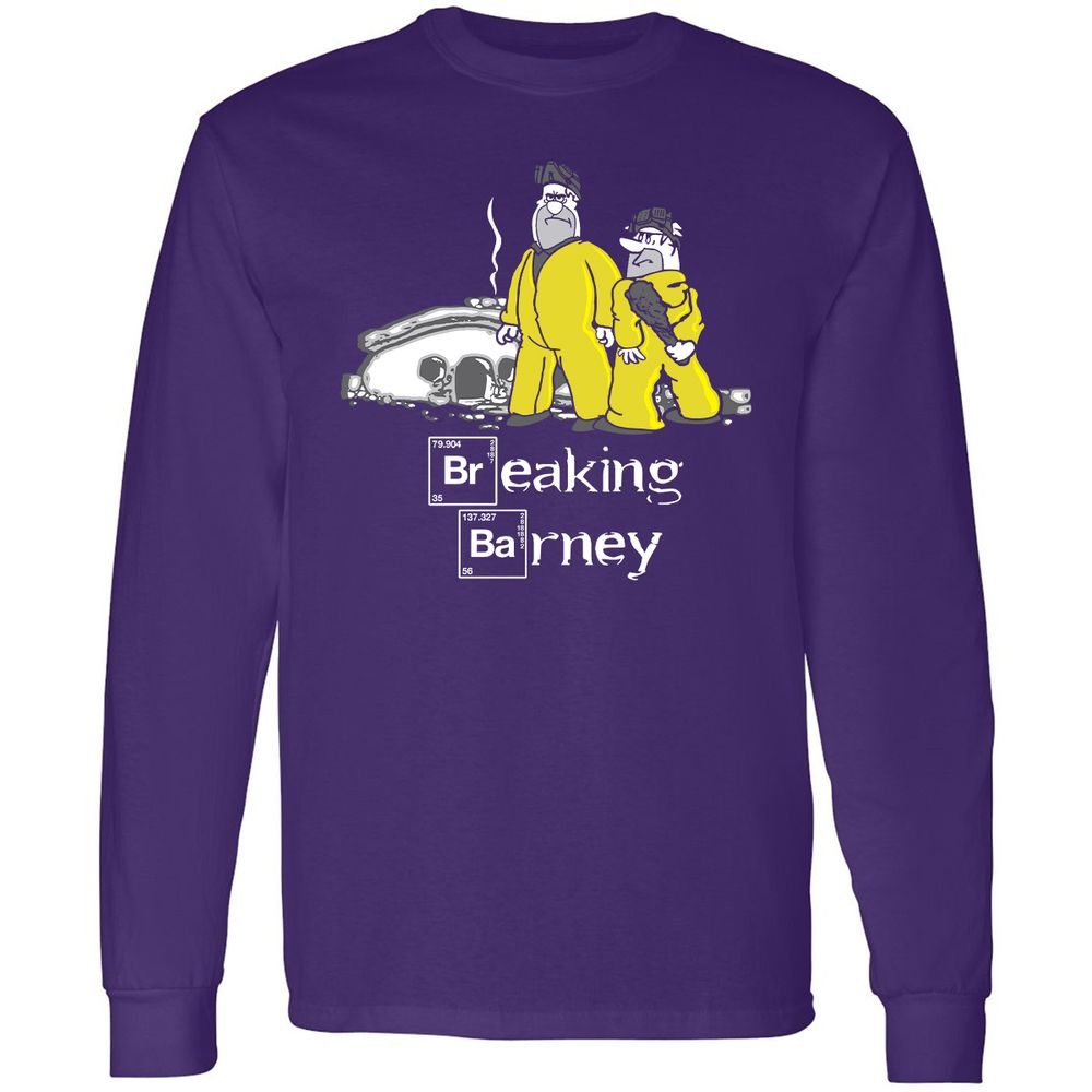 Long Sleeve T-Shirt - H6JNXX3G - Purple - 13