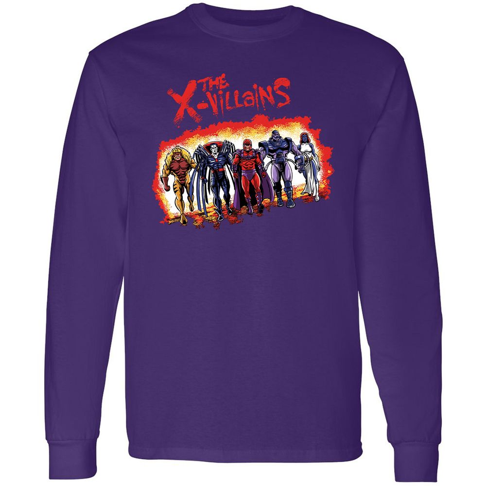 Long Sleeve T-Shirt - HYB75NJE - Purple - 13