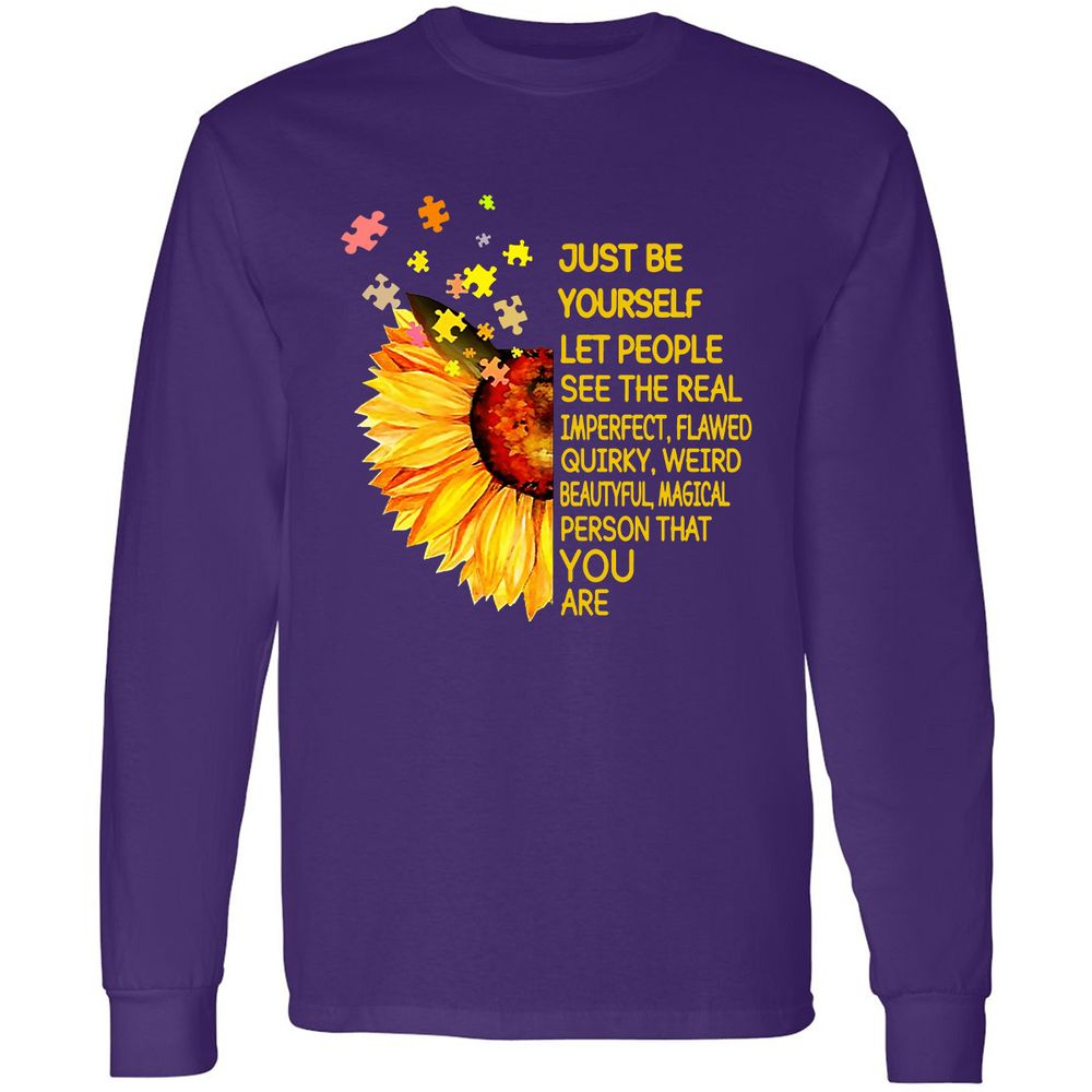Long Sleeve T-Shirt - MAKLJ3A1 - Purple - 13