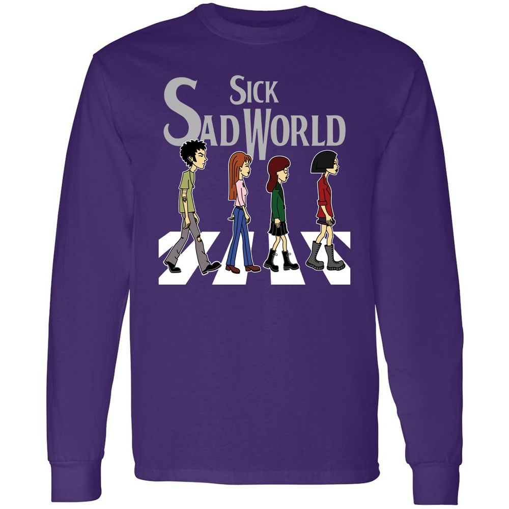 Long Sleeve T-Shirt - XBAV9YBS - Purple - 13