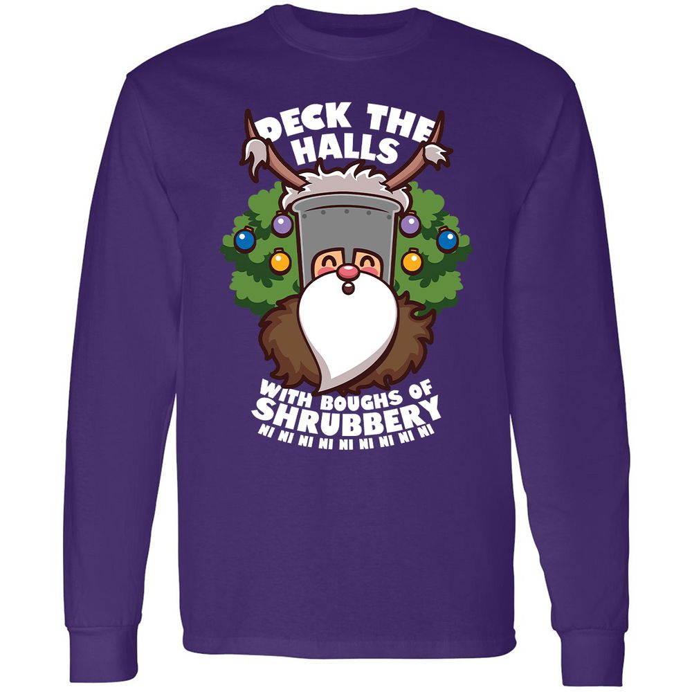 Long Sleeve T-Shirt - SQ5AQGBC - Purple - 13