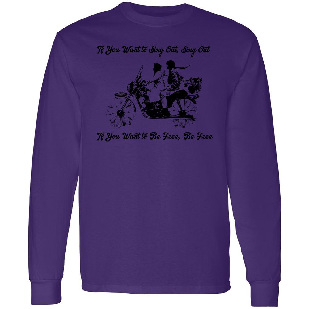 Long Sleeve T-Shirt - 8YCCHA9T - Purple - 13
