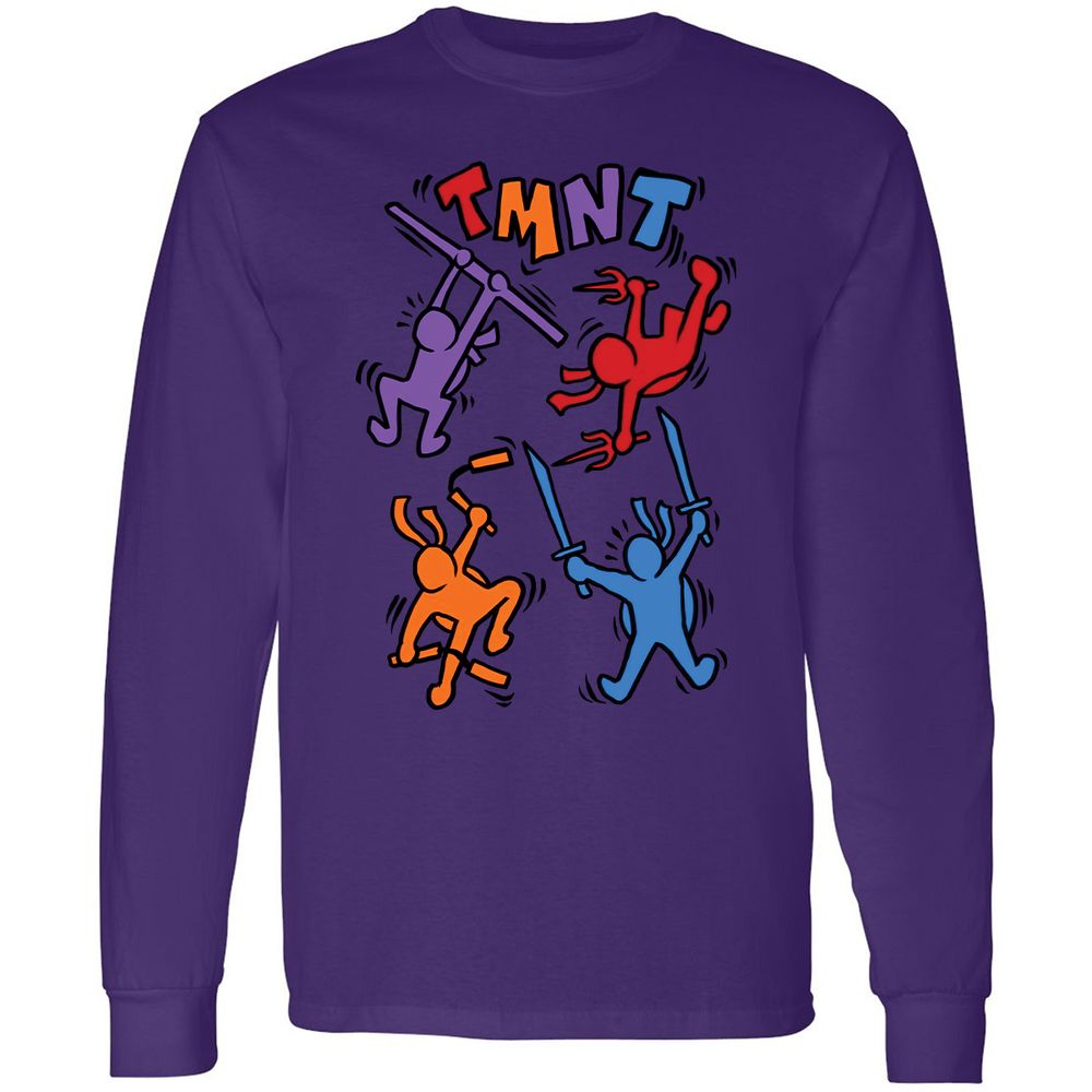 Long Sleeve T-Shirt - AVSX8JQS - Purple - 13