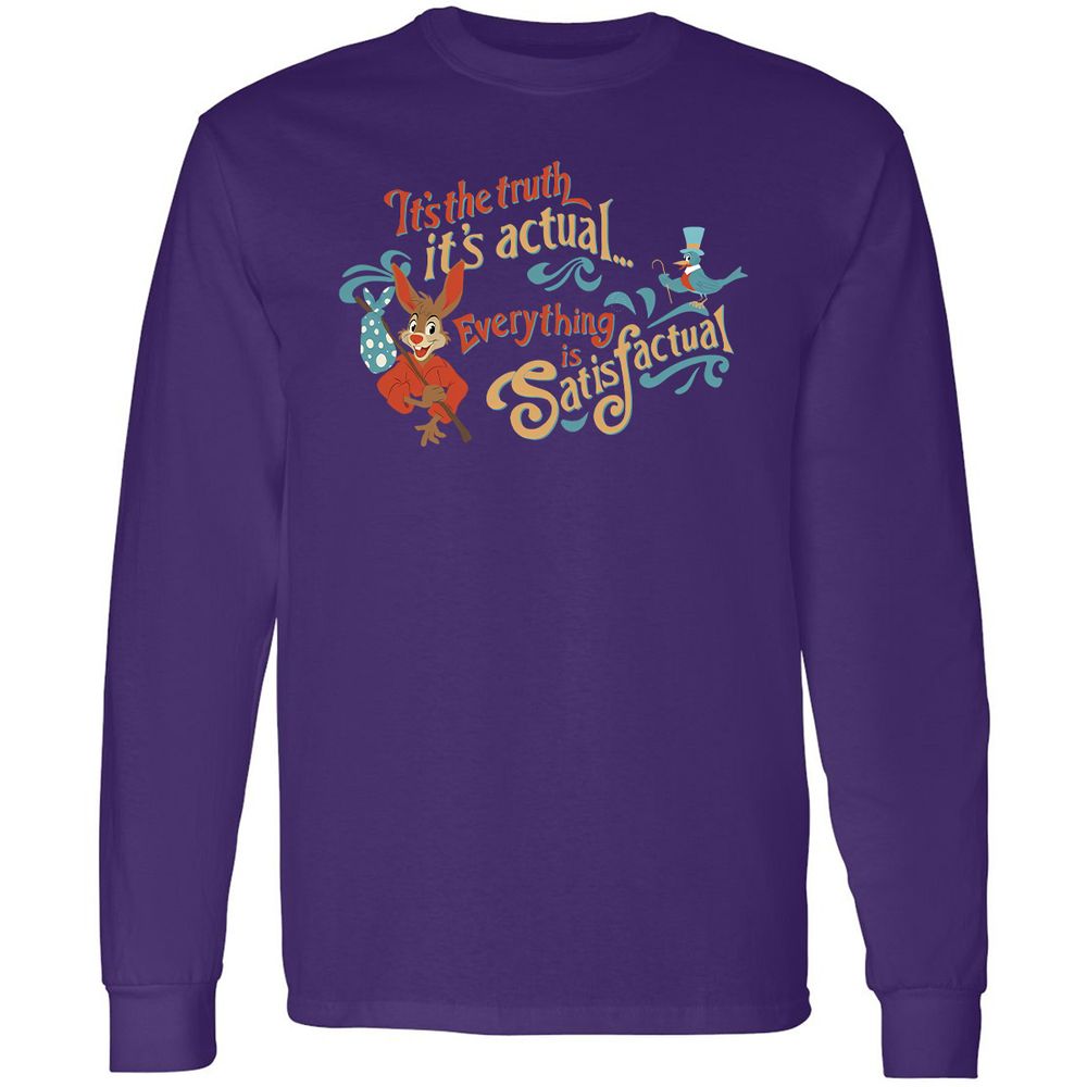 Long Sleeve T-Shirt - MSWE4NEQ - Purple - 13