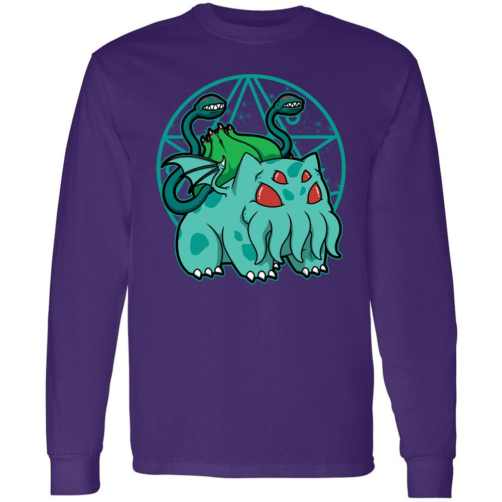 Long Sleeve T-Shirt - UYWCBDU7 - Purple - 13