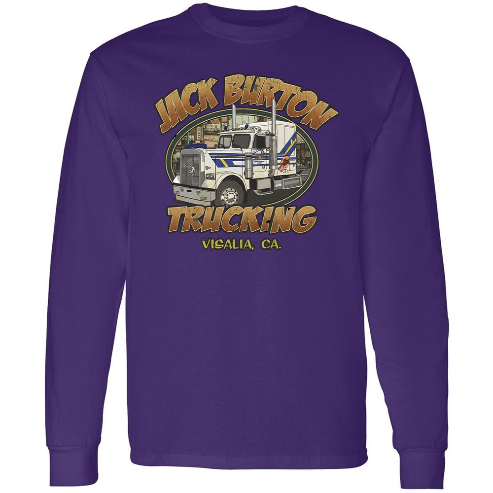 Long Sleeve T-Shirt - NK4BU45E - Purple - 13