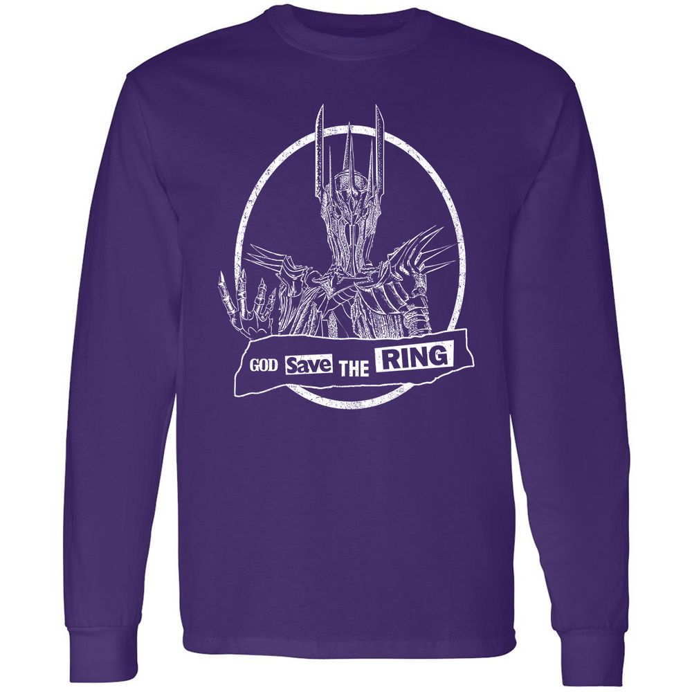 Long Sleeve T-Shirt - QKGHTW6J - Purple - 13