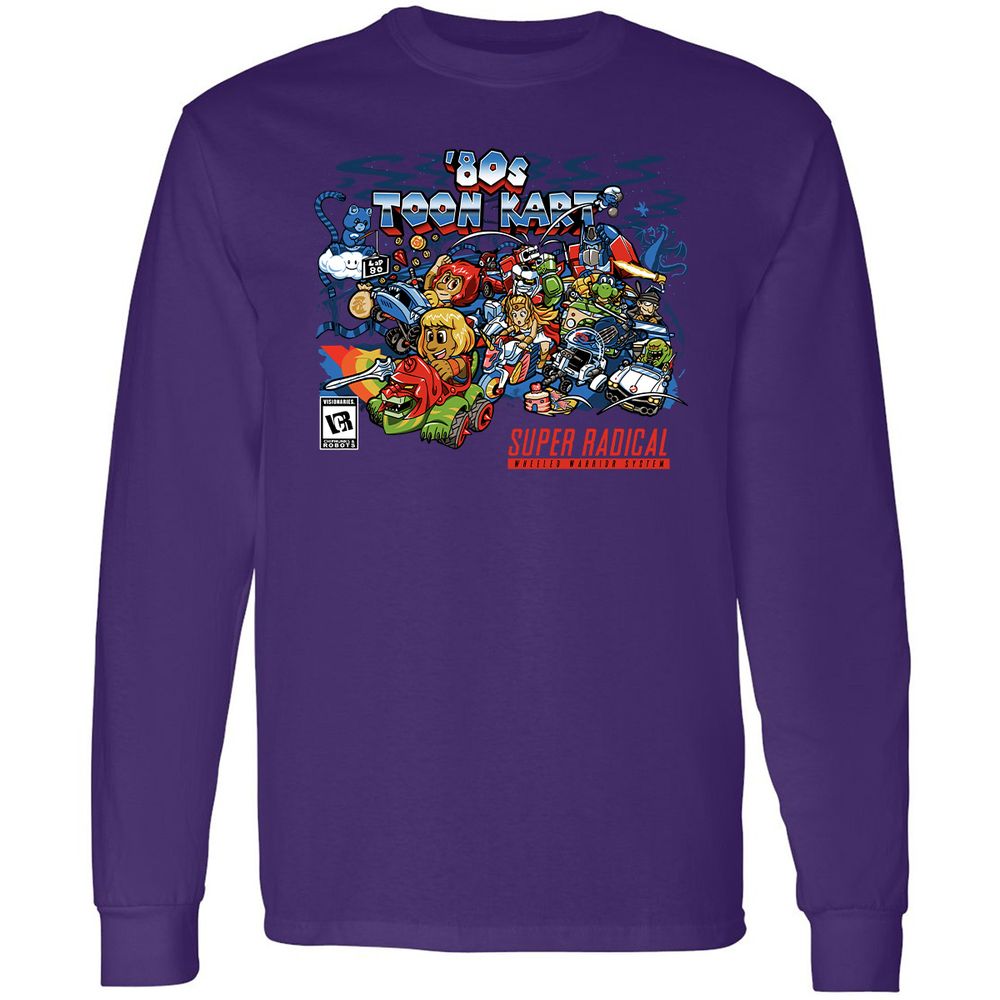 Long Sleeve T-Shirt - TYWGF8A9 - Purple - 13