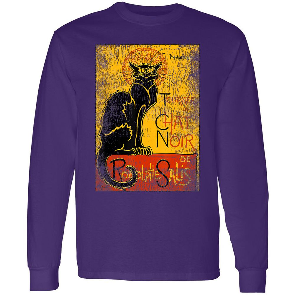 Long Sleeve T-Shirt - UNQL61RD - Purple - 13