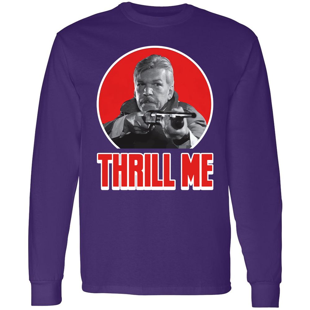 Long Sleeve T-Shirt - CRL87BTD - Purple - 13