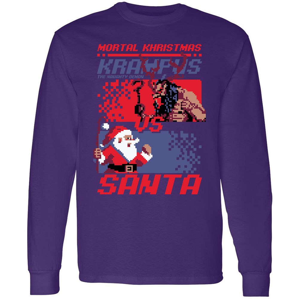 Long Sleeve T-Shirt - AG873QWP - Purple - 13