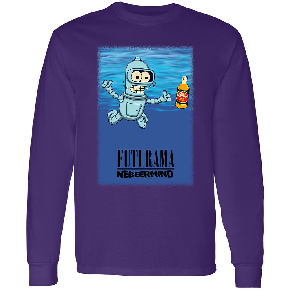 Long Sleeve T-Shirt - VRD6GTYP - Purple - 13
