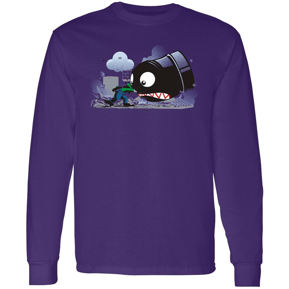 Long Sleeve T-Shirt - 9VVQ4JHY - Purple - 13