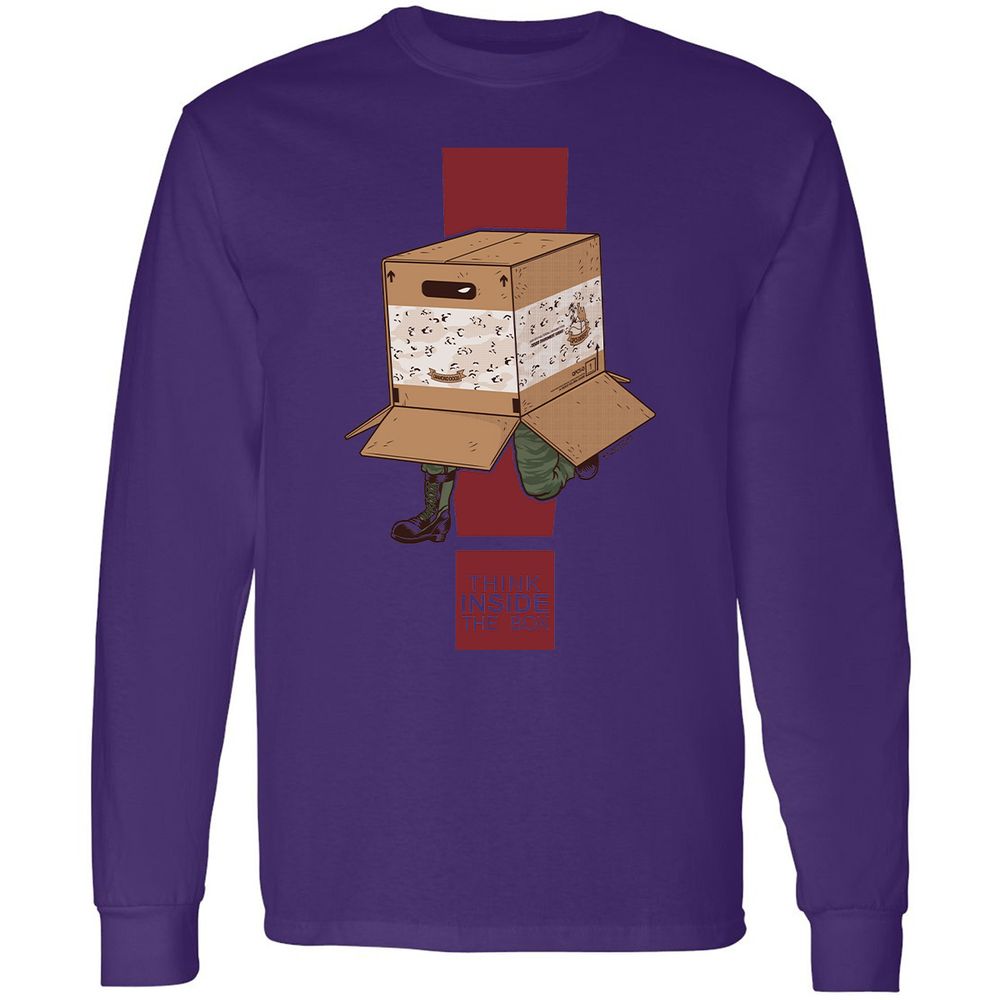 Long Sleeve T-Shirt - FV8ATEPD - Purple - 13
