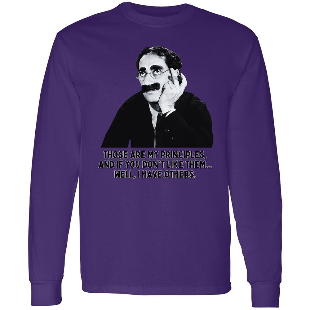 Long Sleeve T-Shirt - NRZGMQT2 - Purple - 13