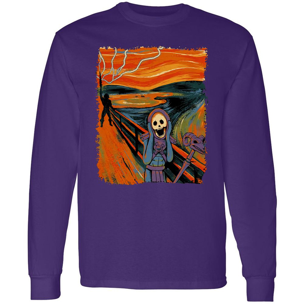 Long Sleeve T-Shirt - HGC7ME7N - Purple - 13