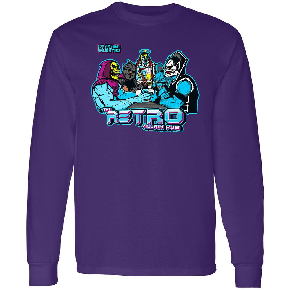 Long Sleeve T-Shirt - FGYBSGHY - Purple - 13