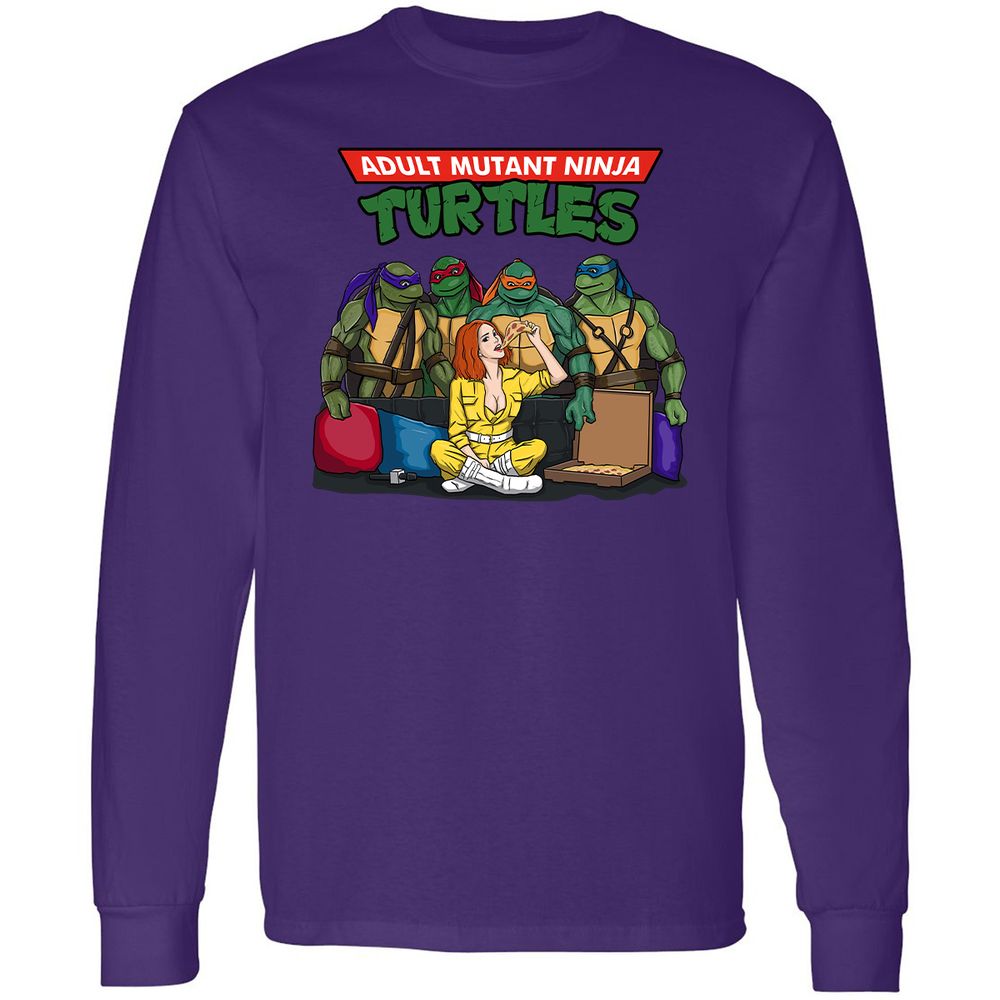 Long Sleeve T-Shirt - 22KUZ6LZ - Purple - 13