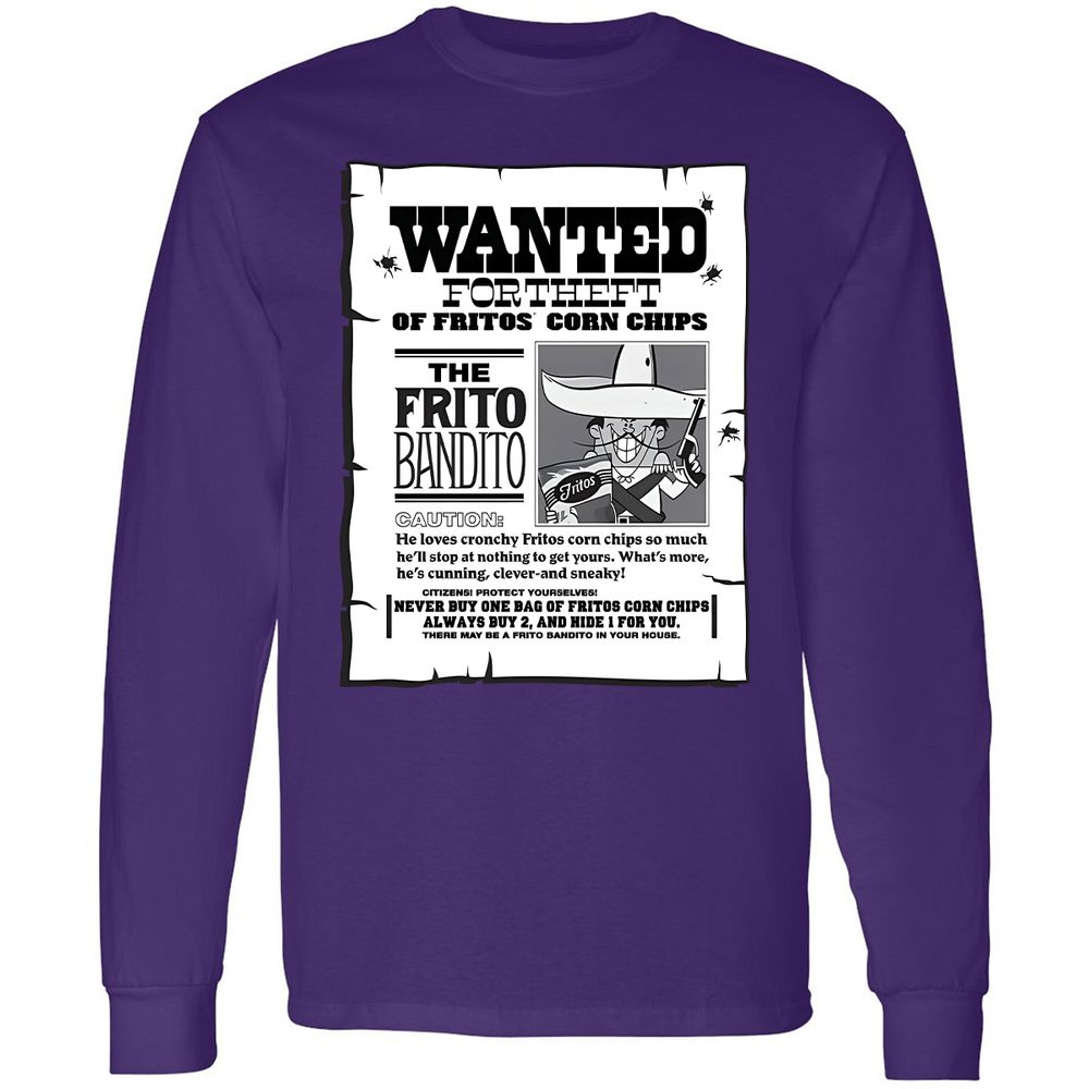 Long Sleeve T-Shirt - N2HDM9X4 - Purple - 13
