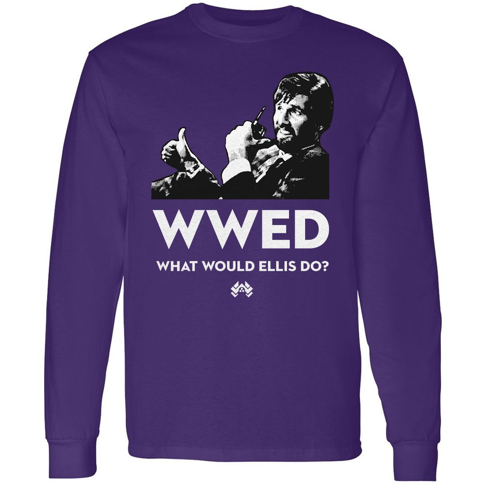 Long Sleeve T-Shirt - 3ULS6J2Z - Purple - 13