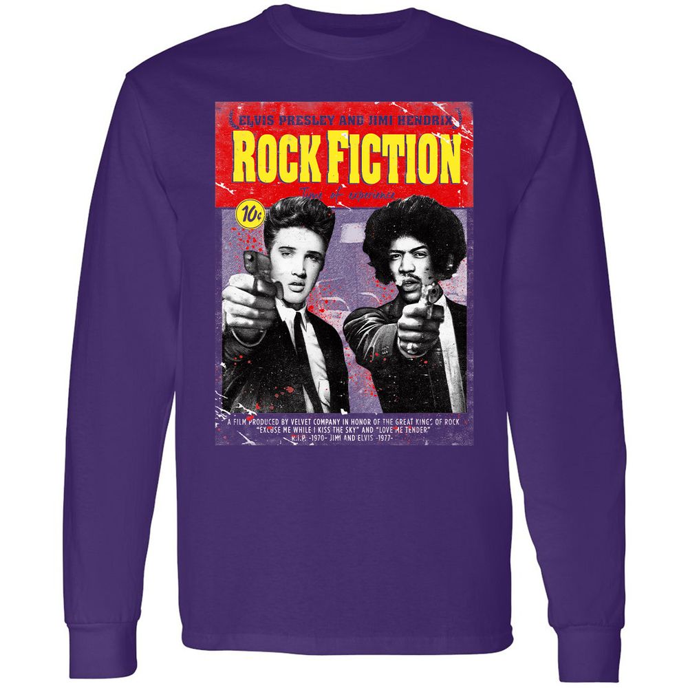 Long Sleeve T-Shirt - DQ8UB5DP - Purple - 13
