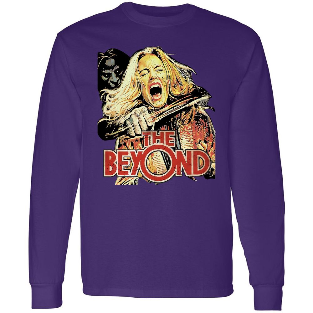 Long Sleeve T-Shirt - UZGZ61GX - Purple - 13